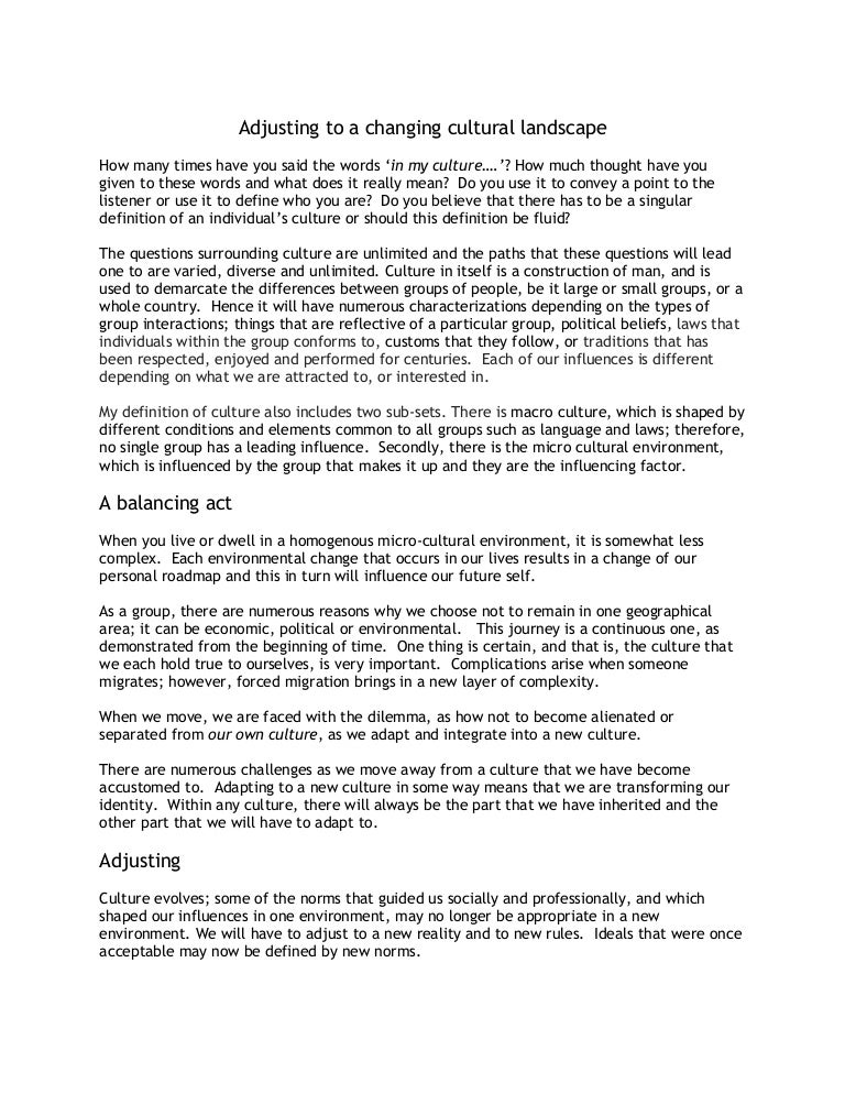 Cultural Landscapes and Environmental Changes (Key Issues in Environmental Change)